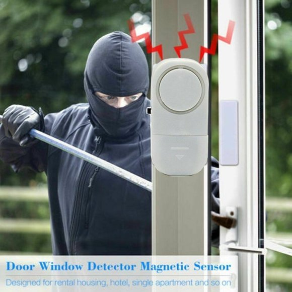 Wireless Home Window Door Burglar Security Alarm Sensor System Alexa Google Lot Wireless Home Window Door Burglar Security Alarm Sensor System Alexa Google Lot